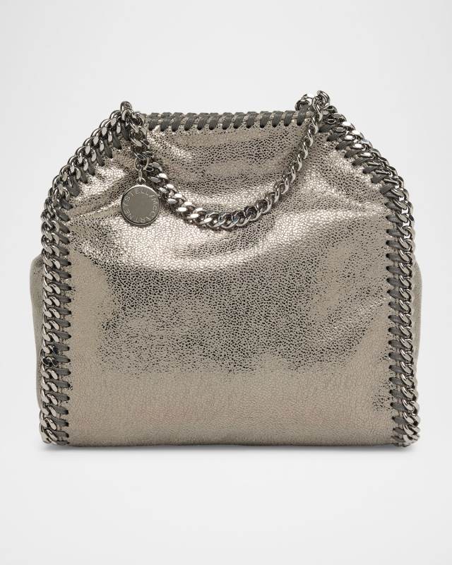 Falabella Tiny Eco Shiny Top-Handle Bag